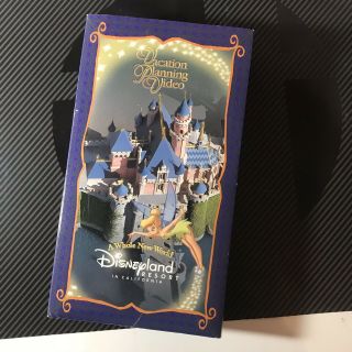 Rare Disneyland Resort Disney California Vhs Vacation Planning Video W/ Booklet