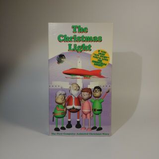 The Christmas Light Vhs 1995 Rare Oop Simitar Computer Animated Kids Movie Tape