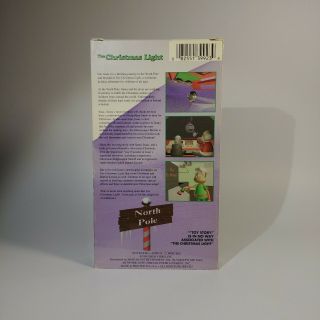 The Christmas Light VHS 1995 RARE OOP Simitar Computer Animated Kids Movie Tape 3
