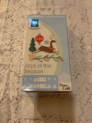 Cricut Cartridge Joys Of The Season / Rare/ Retired (link Unknown)