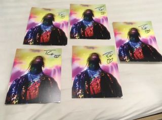 Travis Scott Rapper Signed Photo Autographed 8x11 Very Rare In Hand.