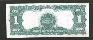 Rare Sharp Black Eagle $1 1899 Silver Certificate