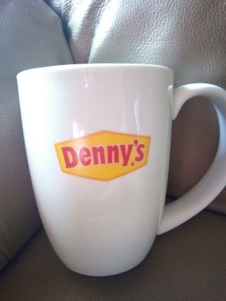 Vintage Denny’s Restaurant Coffee Cup Mug 10 Oz.  Oneida Rare " You Have To Break