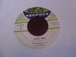Bill Bodaford & The Rockets " Little Girl " Rare Rockabilly