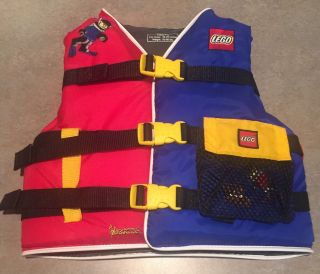 Lego Youth Life Jacket Vest Sterns Rare Fits 50 - 90 Pounds