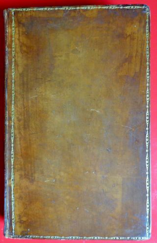 RARE ANTIQUE BOOK 1817 PHILOSOPHY IN FULL LEATHER BINDING 5