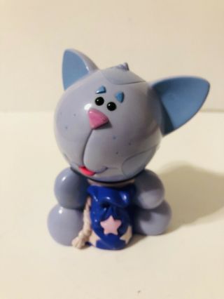 Blues Clues 6 Inch Talking Singing Cat Periwinkle Buttons Rare Htf