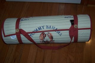 Rare Tommy Bahama Beach Mat Padded Roll - Up W/ Pillow Carry Strap Lobster Print