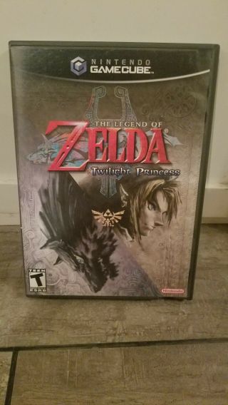 The Legend Of Zelda: Twilight Princess Nintendo Gamecube Complete Rare Oop