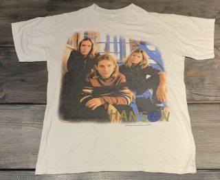 90’s Hanson Official Band Vintage Rare - T Shirt Medium White