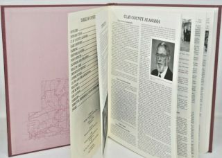Rare Book - THE HERITAGE OF CLAY COUNTY ALABAMA Genealogy Illustrated 3
