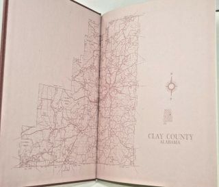 Rare Book - THE HERITAGE OF CLAY COUNTY ALABAMA Genealogy Illustrated 5