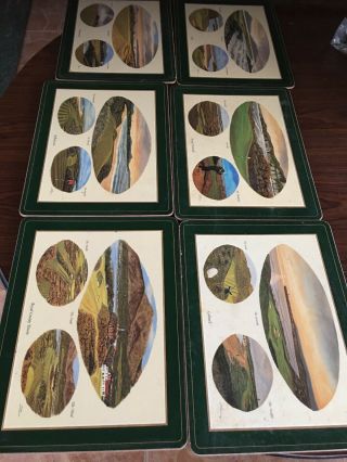 Rare Vintage Golf Prints By John Woodfull Featuring Ireland’s Best Courses