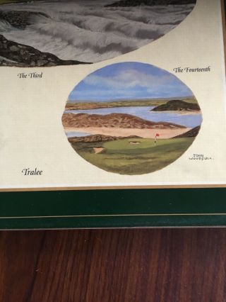 Rare Vintage Golf Prints By John Woodfull Featuring Ireland’s Best Courses 3