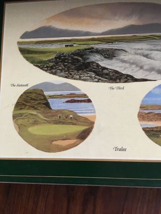 Rare Vintage Golf Prints By John Woodfull Featuring Ireland’s Best Courses 4