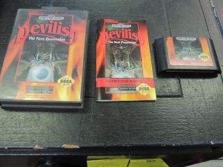 Devilish (sega Genesis,  1992) Complete/tested/rare Very Good