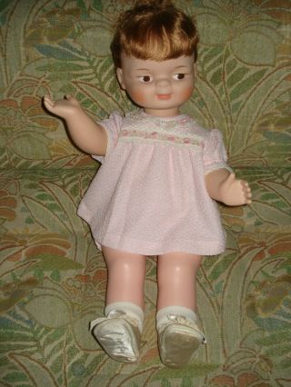 Collector Alert Rare 1961 All Chuckles Toddler Baby Doll Euc