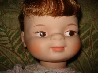 Collector Alert RARE 1961 ALL Chuckles toddler baby doll EUC 5