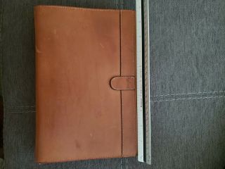 Hartmann leather folio,  3 Ring Planner,  Rare 2