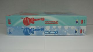 THE MONKEES SEASON 1 AND 2 11 DVD COMPLETE SET RHINO RELEASE RARE OOP 1 - OWNER 3
