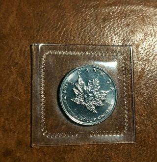 Canada 1994 1/10 Platinum Maple Leaf Rare
