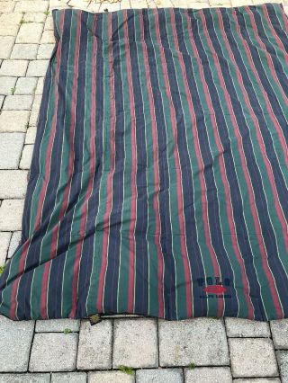 RARE Vintage Polo Ralph Lauren Down Duvet Comforter Duvet Made in USA Striped 6