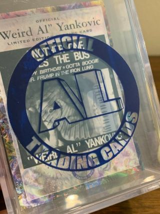 " Weird Al " Yankovic Official Collector Trading Cards - - Rare