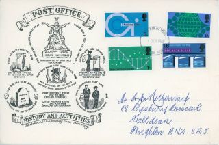 Gb 1969 Po Technology,  Rare History & Activities Illustrated Fdc