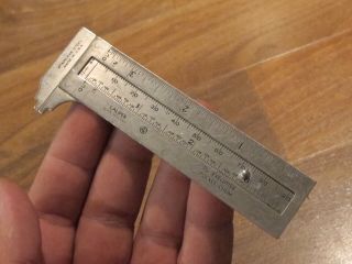 Old/vintage Executive Pocket Chum No:1045 Caliper Antique/rare Machinist Tool