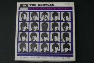 Very Old The Beatles Twin Track Mono Tape Recording - Very Rare Reel Tape L@@k