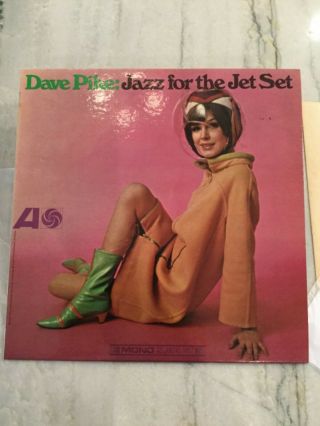 Dave Pike Jazz For Jet Set Lp Atlantic Mono 60s Jazz Nm Promo Mono 1457 Rare