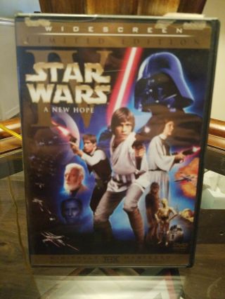 Star Wars (dvd,  2006,  2 - Disc Set,  Limited Edition Widescreen) W/ Insert Rare Oop