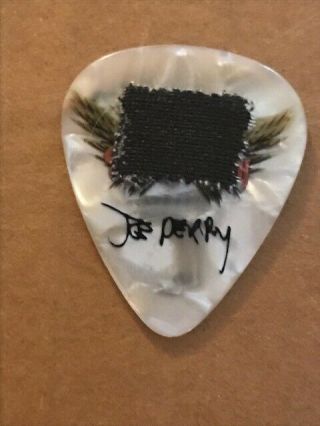 Joe Perry Extremely Rare Stage Pick With Custom Tape Per Him,  Vegas 6,  22