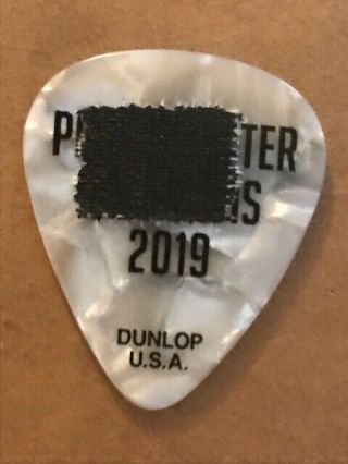 Joe Perry EXTREMELY RARE stage pick with custom tape per him,  VEGAS 6,  22 2