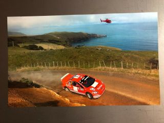 2005 Marcus Gronholm Peugeot Rally Race Car Print,  Picture,  Poster Rare Awesome