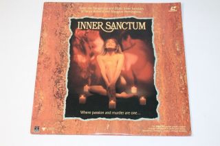 Rare Laserdisc Suspense Inner Sanctum Unrated Tanya Roberts Margaux Hemingway