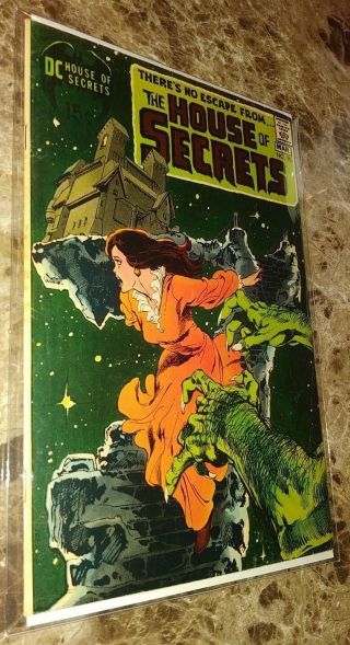 1971 Dc House Of Secrets Issue 90 Comic Book Bag/board Horror Vintage Rare