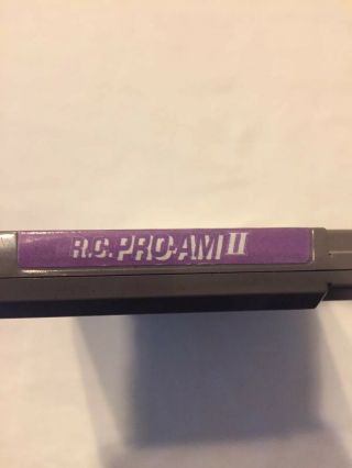 R.  C.  Pro - Am II (Nintendo Entertainment System,  1992) NES Rare 2