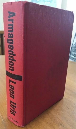Armageddon: A Novel Of Berlin 1964 Leon Uris Hc Wwii Germany Berlin Airlift Rare