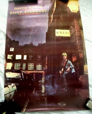David Bowie Ziggy Stardust Poster 51cm X 75cm (20x30 Inches) Rare