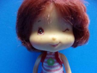 Strawberry Shortcake Doll w Outfit Clothes 2002 Bandai Toy Rare Winking 3