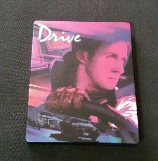 Drive (ryan Gosling) Blu Ray Steelbook Collectors Rare