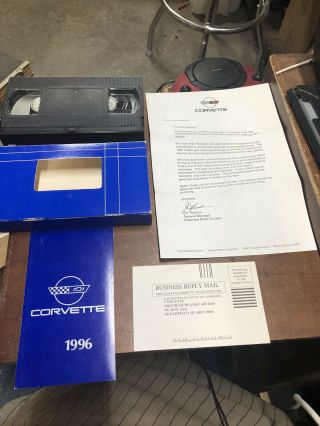 Rare 1996 Chevrolet Corvette Factory Car Owner Showroom Video Vhs Tape 96