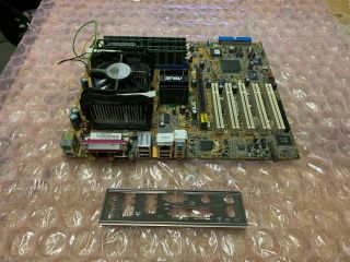 Asus P4c800 - E Deluxe Intel 875p Ich5 Socket 478 P4 Motherboard W/ 4gb Rare