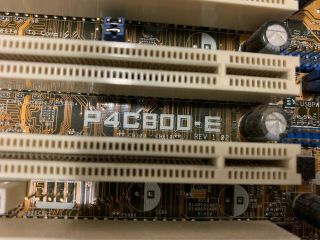 ASUS P4C800 - E Deluxe Intel 875P ICH5 Socket 478 P4 Motherboard w/ 4GB Rare 3
