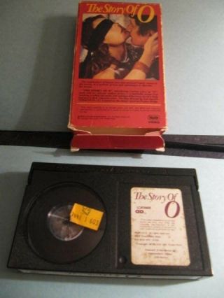 1975 The Story Of O Beta Betamax Corrine Clery Scarce Iud 1st Issue Rare Vintage