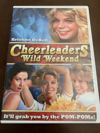 Cheerleaders Wild Weekend Dvd — Rare