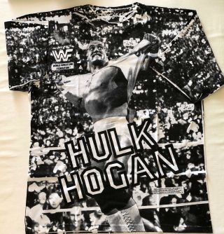Wwf Wwe Rare Official 1993 Hulk Hogan T - Shirt Never Worn Wrestling