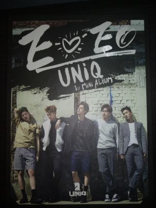 Uniq Mini Album Vol.  1 - Eoeo Cd Yibo Photocard Rare Oop