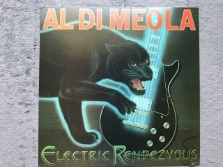 Al Di Meola Electric Rendezvous Rare Promo 12 X 12 Poster Flat 